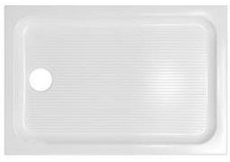 ПД25 Поддон 100х80 прямоугольный низкий в комплекте